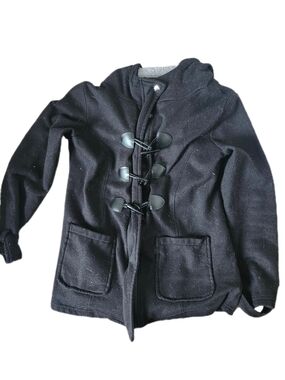 Manteau style duffle-coat doublé – Taille S 🖤
